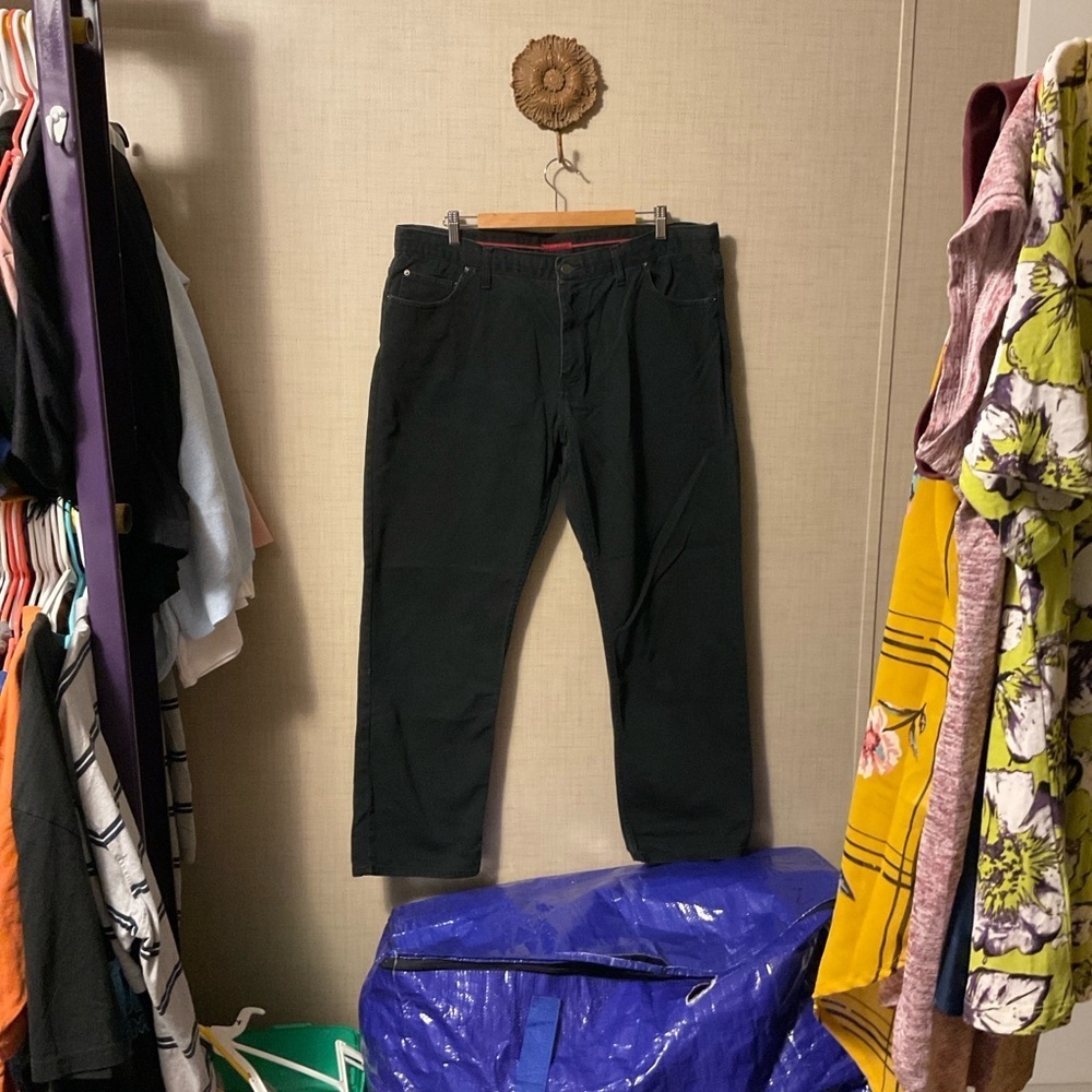 Alfani Charcoal Slim Fit Pants